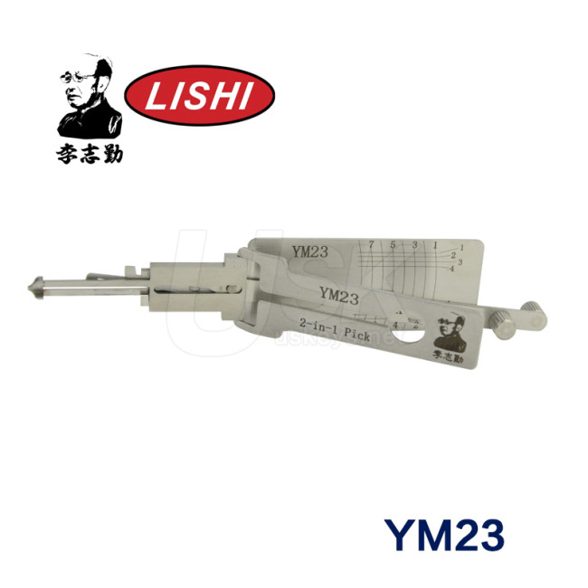 Original Lishi YM23 2 in 1 Auto Pick and Decoder
