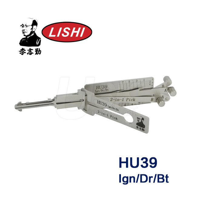 Mercedes Original Lishi HU39 Ign/Dr/Bt 2 in 1 Auto Pick and Decoder