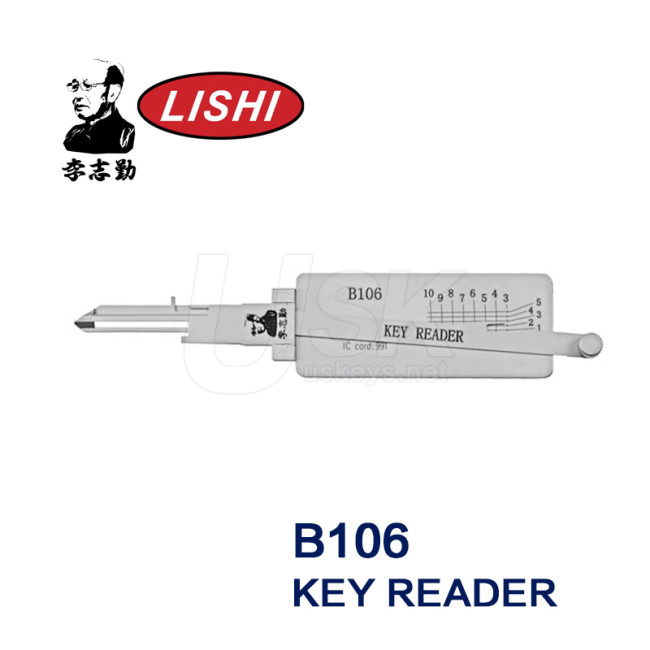 Original Lishi B106 Key Reader