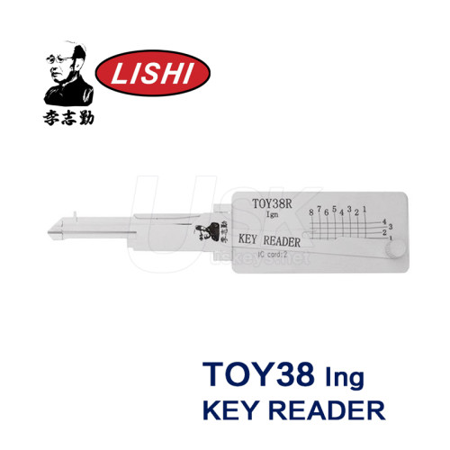 Toyota Original Lishi TOY38R Ign Key Reader