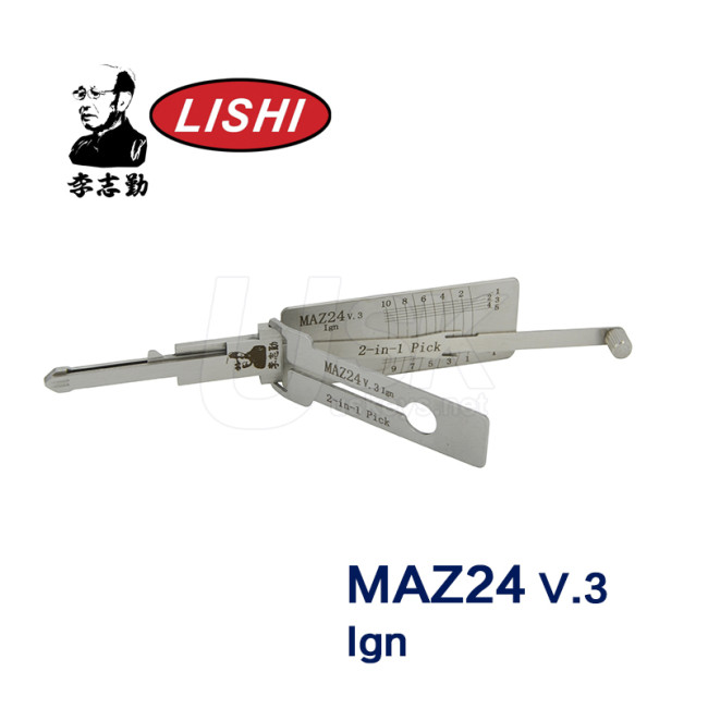 Mazda Original Lishi MAZ24 v.3 Ign 2 in 1 Auto Pick and Decoder