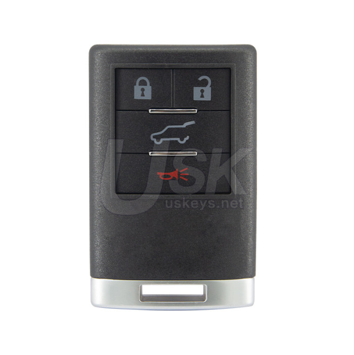 Cadillac CTS 2008-2014 FCC OUC6000066 Aftermarket Remote Key Fob 4 Button PN 22889452