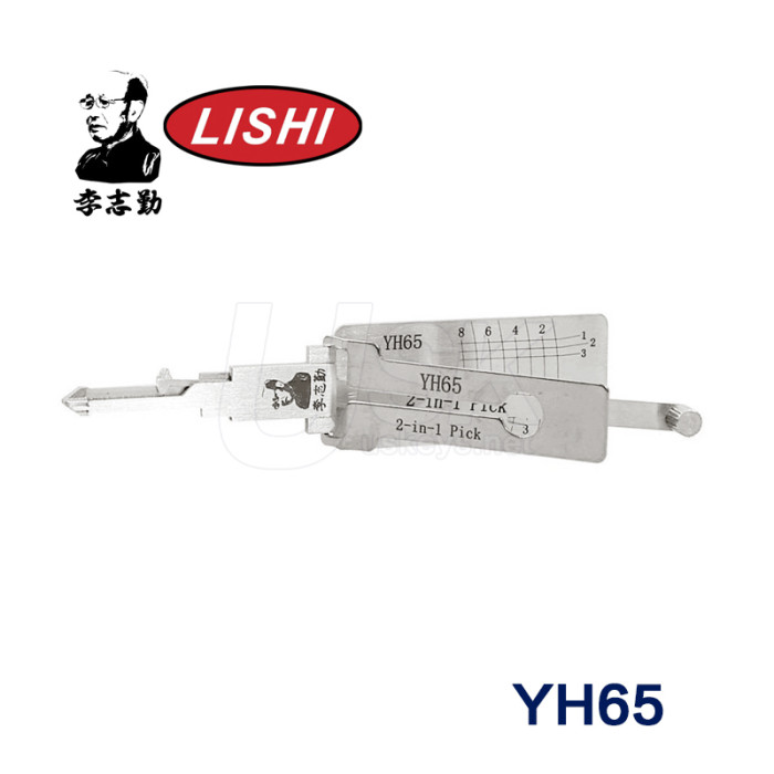 Yamaha Motorcycles Original Lishi YH65 2 in 1 Decoder and Pick