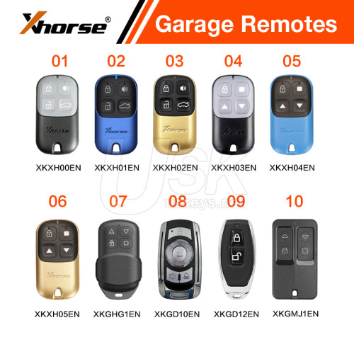 Xhorse VVDI XK Series Universal Wired Remote Garage Door Key
