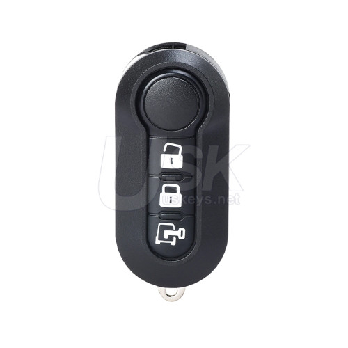 ( Marelli BSI system) Fiat 500L Ducato 2010-2016 FCC RX2TRF198 Aftermarket Flip Remote Key 3 Button