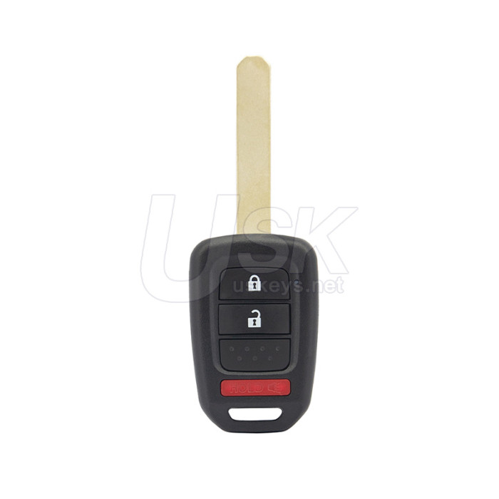 Honda Accord Civic CRV 2013-2019 FCC MLBHLIK6-1T Aftermarket Remote Head Key 3 Button PN 35118-TY4-A20