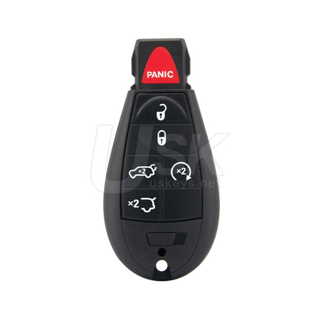 (Keyless Go) Jeep Grand Cherokee Commander 2008-2012 Aftermarket Fobik Key 6 Button PN 68066842AA