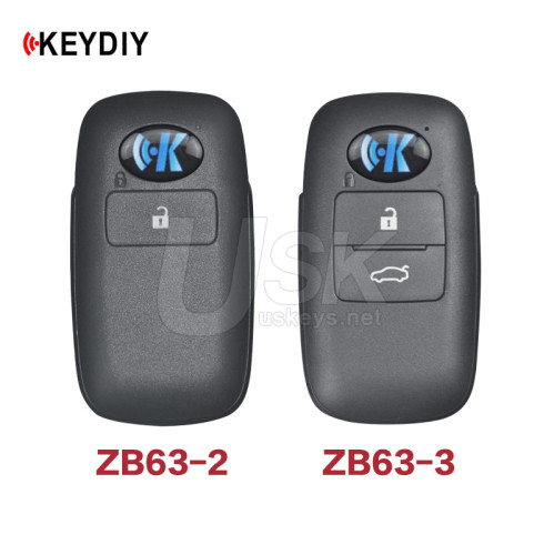 KEYDIY Universal KD Smart Key ZB63-2 ZB63-3 for Toyota