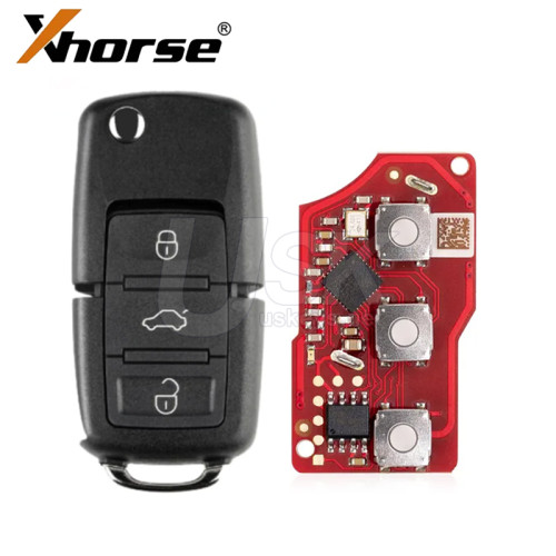 Xhorse XKB520EN Second Generation Wire Universal Remote For VW B5 Style 3 Button for Xhorse VVDI Key Tool