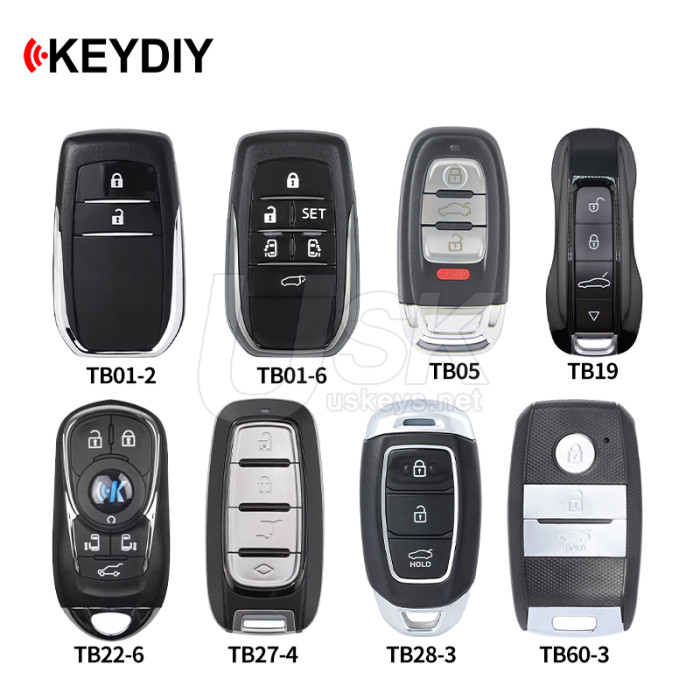 KEYDIY KD-X2 KD-MAX KD-X4 KD TB Series Smart Keys Universal Remotes