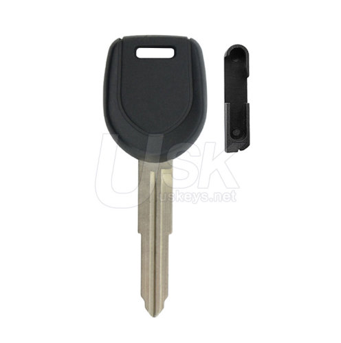 Mitsubishi Diamante Montero Aftermarket Transponder Key Shell No / ID46 / 4D61 Chip MIT8 / MIT12 (with chip holder)