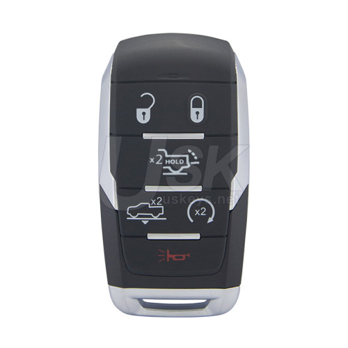 Dodge Ram 1500 2025-2026 FCC OHT-4882056 Aftermarket Smart Key 6 Button PN 68523822AA