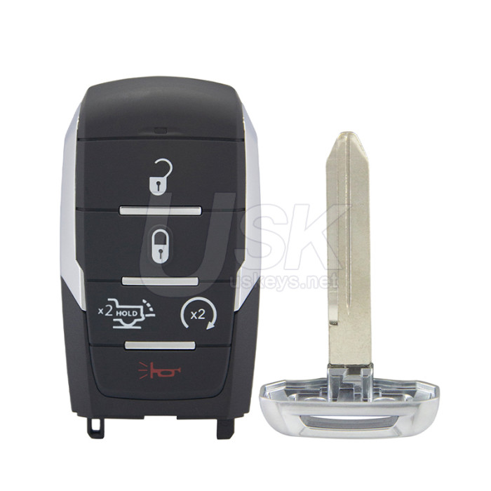 Dodge Ram 1500 2025-2026 FCC OHT-4882056 Aftermarket Smart Key 5 Button PN 68523814AA