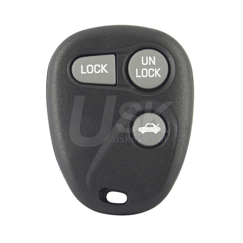 Chevrolet GM 1996-2000 FCC ABO1502T Aftermarket Remote Fob 3 Button 315Mhz PN 16245100-29