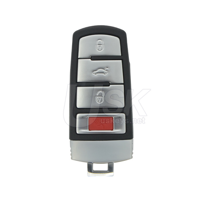 Volkswagen Passat 2006-2013 CC 2009-2015 FCC NBG009066T Aftermarket Smart Key 4 Button PN 3C0 959 752 N