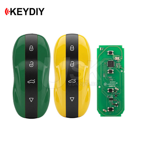 KEYDIY Universal ZB Series Remote ZB71-4 KD Smart Key Amber for 46 47 48 49 4A MQB48 5C Chip Types