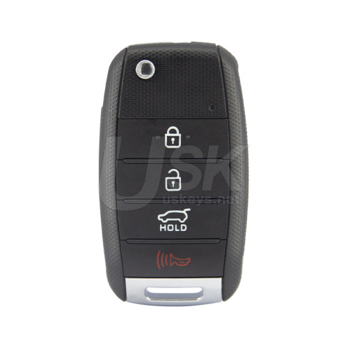 Kia Sorento 2013-2015 FCC TQ8-RKE-3F05 Aftermarket Flip Remote Key 4 Button PN 95430-1U500