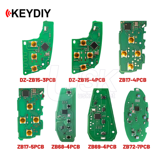KEYDIY KD ZB Series Universal PCB Boards for Smart Keys for KD-X2 KD-MAX