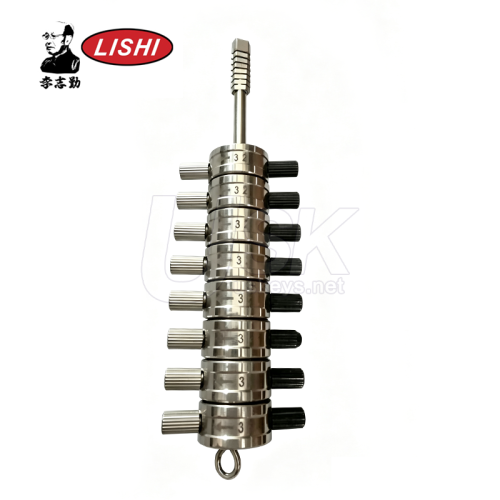 Jaguar Original Lishi 8 Cut Tibbe Locksmith Pick and Decoder