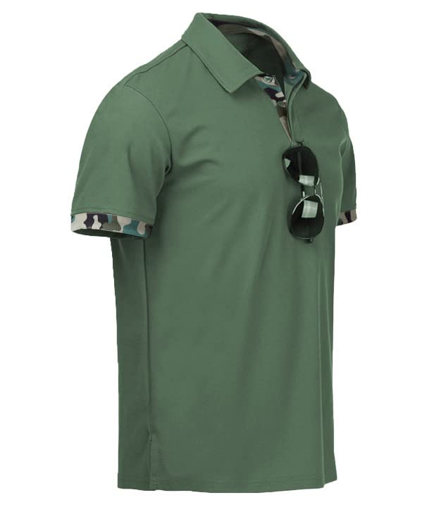 US$ 4.80 ~ US$ 23.99 - ZITY Mens Tactical Polo Military Shirts Short ...