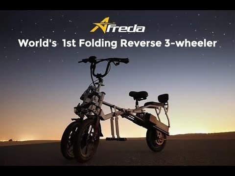 Afreda S6: A Fold-in-1s Reverse 3-wheeler for all terrains