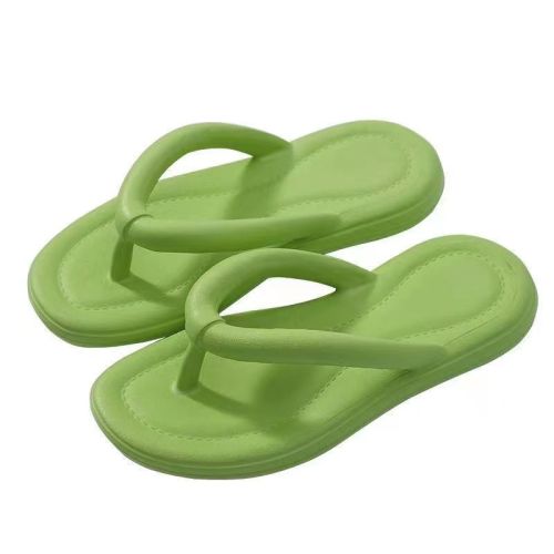 Anti-slip Men's Evergreen 2023 Women Slippers Flip-flops Soles Bathroom Slides Shoes Eva Leisure Indoor Home Summer Beach Ladies