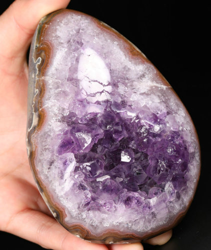 4.8'' Amethyst Geode Cluster p723