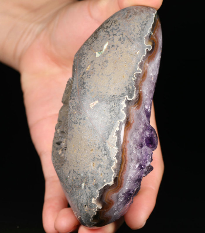 4.8'' Amethyst Geode Cluster p723