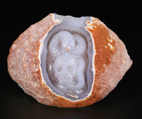 3.6 '' Geode Cluster Agate P1163