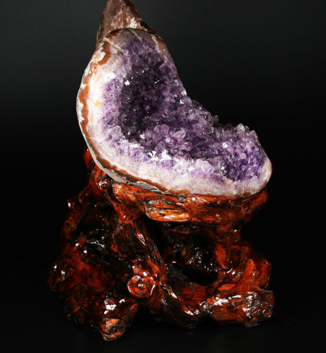 10.6'' Amethyst Geode Cluster Z512  Z513
