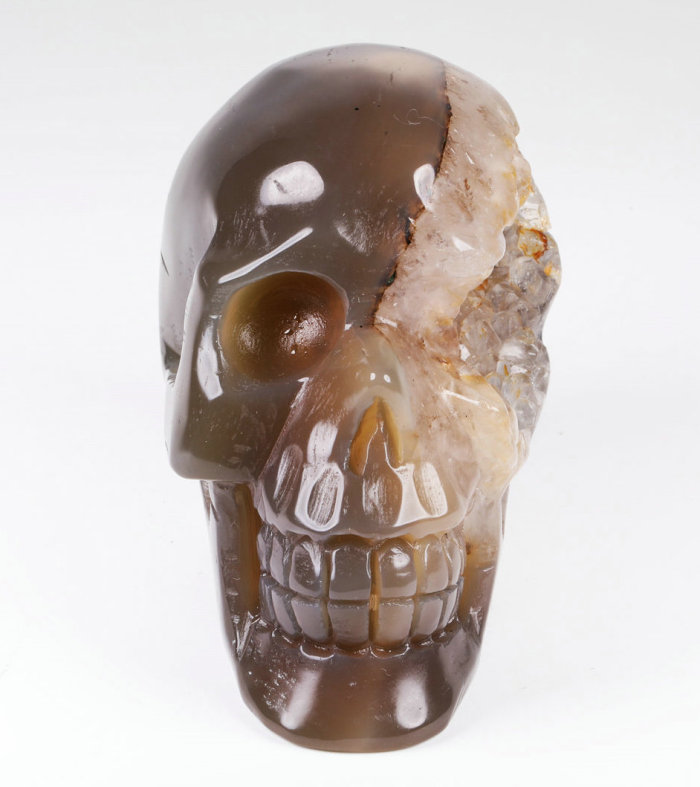US$ 49.00 - 3.5'' Geode Cluster Agate Z495 - www.mr-skulls.com