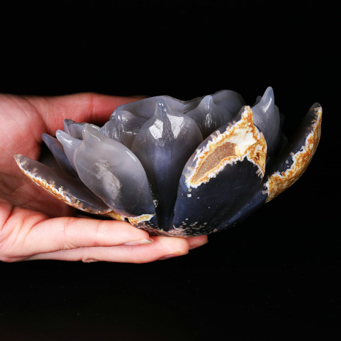 5.5 '' Geode Cluster Agate M121