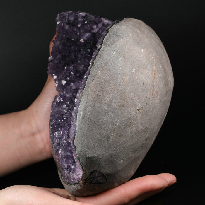 9.6 '' Geode Cluster Amethyst N105 N106