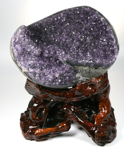 9.6 '' Geode Cluster Amethyst N105 N106