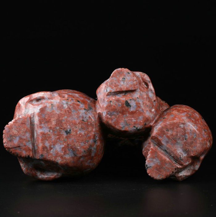 6 '' Red Sesame Stone N208