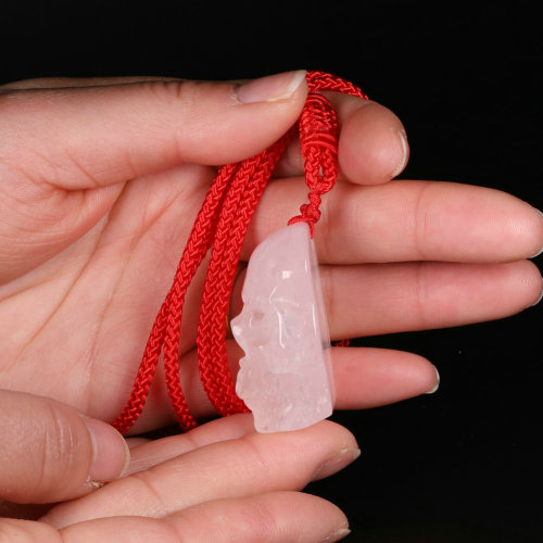 1.7 '' Rose Quartz Crystal N606