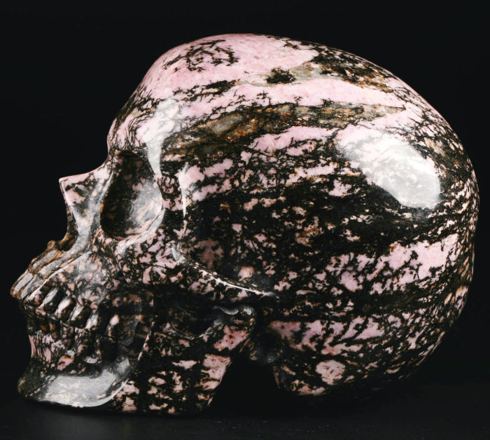 5 '' Pink & Black Rhodonite K949