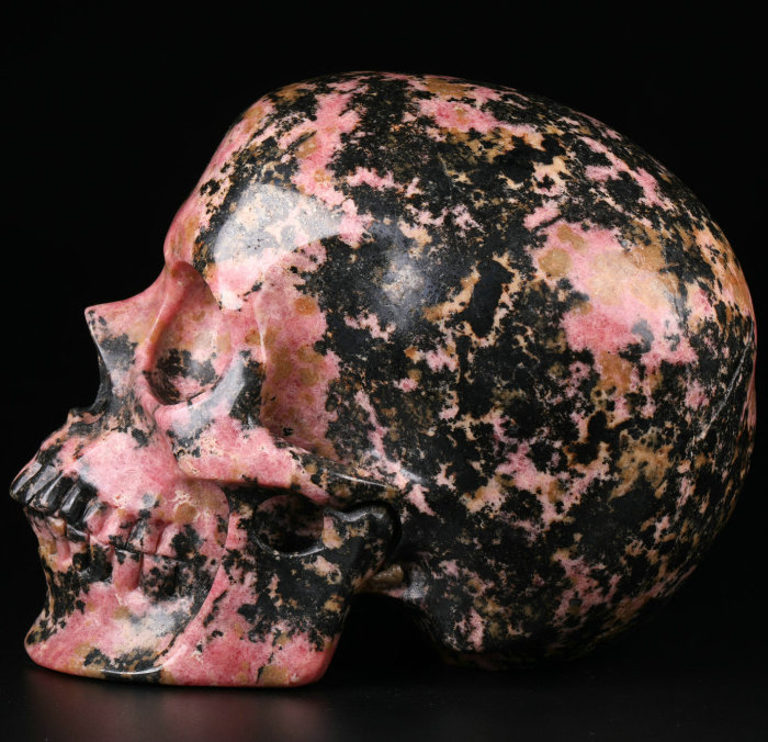 5 '' Canada Pink & Black Rhodonite P479