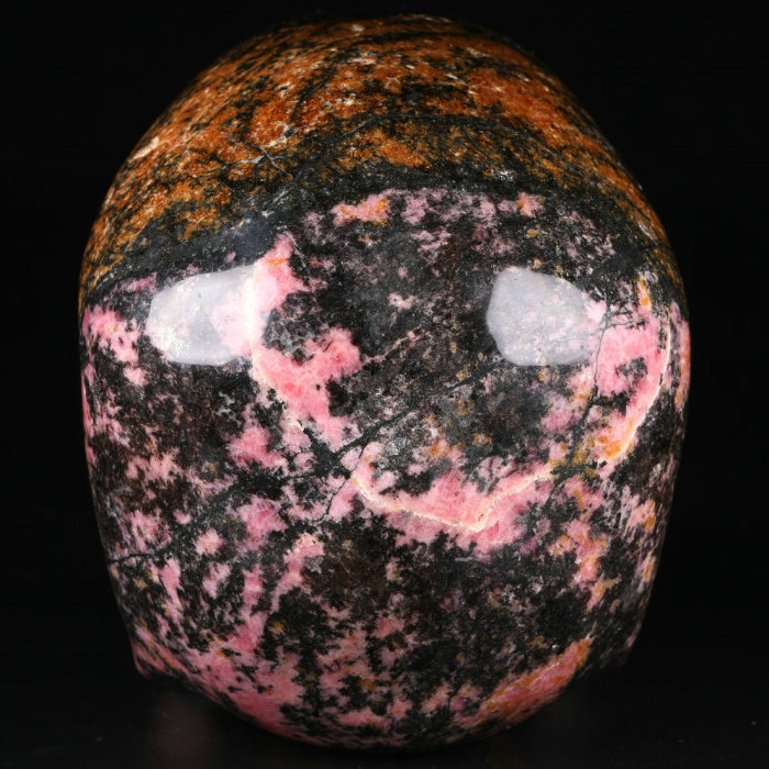 5 '' Canada Pink & Black Rhodonite P549