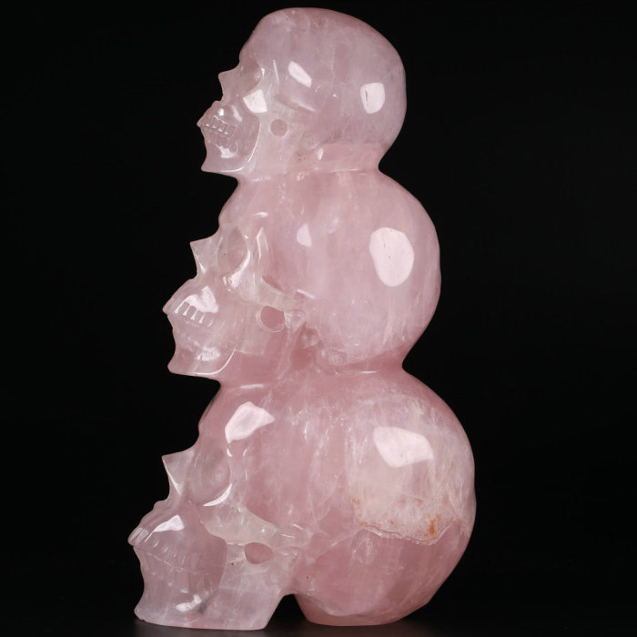 8.8 '' Rose Quartz Crystal P561