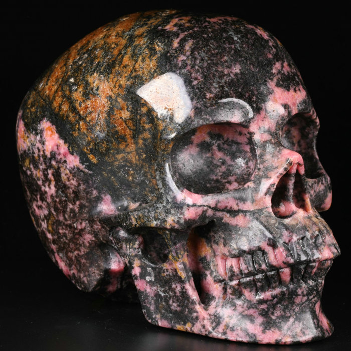 5 '' Canada Pink & Black Rhodonite P549