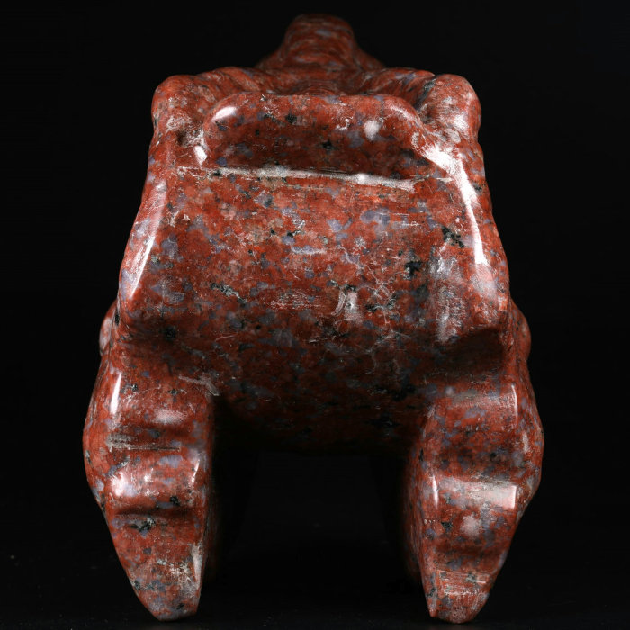 6.9 '' Red Sesame Stone P579