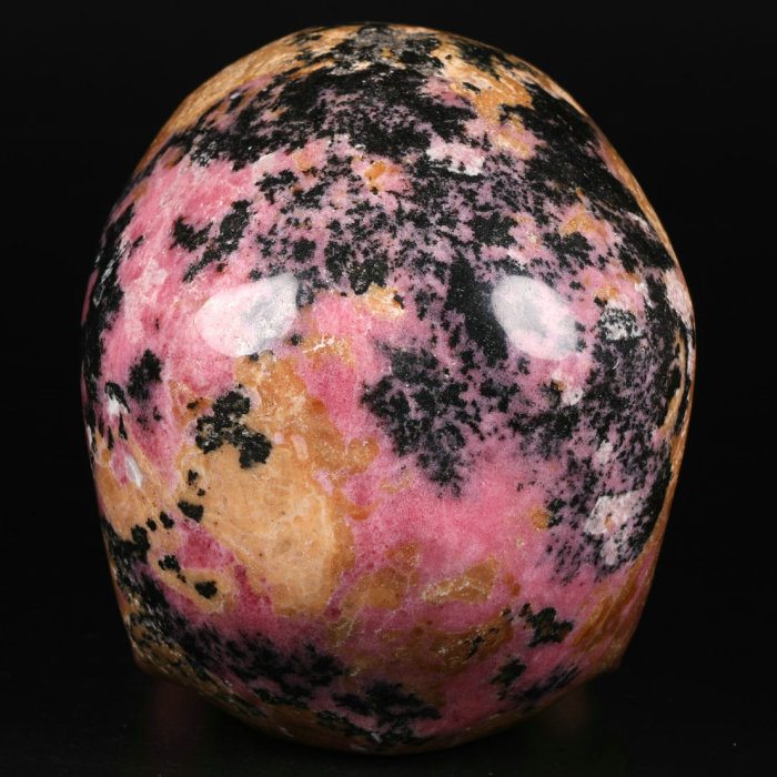 5 '' Canada Pink & Black Rhodonite Q207