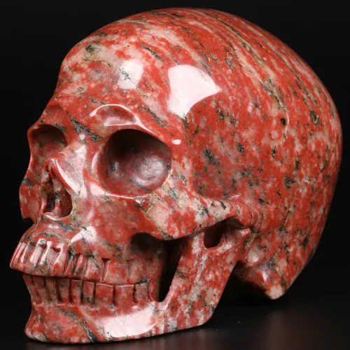 5 '' Red Sesame Stone Q196