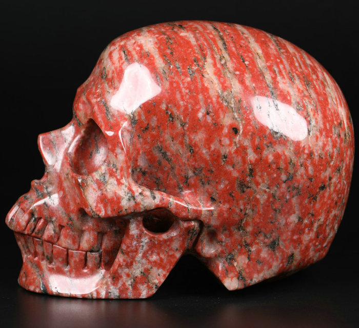 5 '' Red Sesame Stone Q196