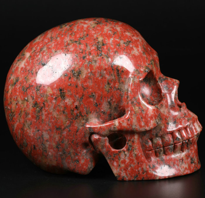 5 '' Red Sesame Stone Q197