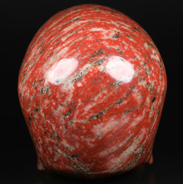 5 '' Red Sesame Stone Q196