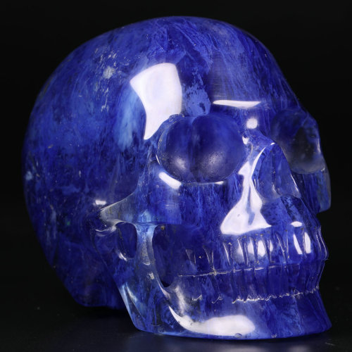 3.9 '' Blue Smelted Crystal Q704