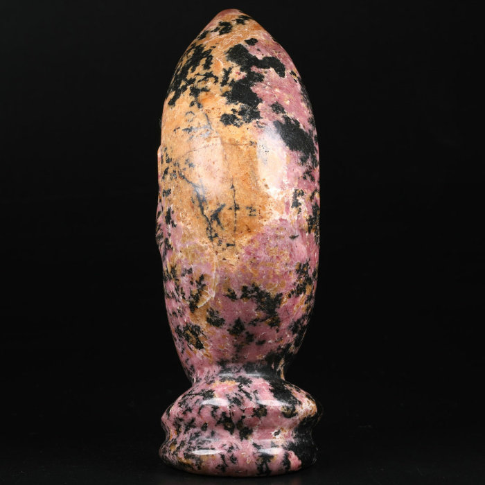 5 '' Pink & Black Rhodonite Q571
