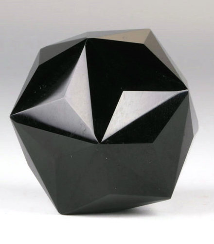 1.5 '' Black Obsidian Q1255